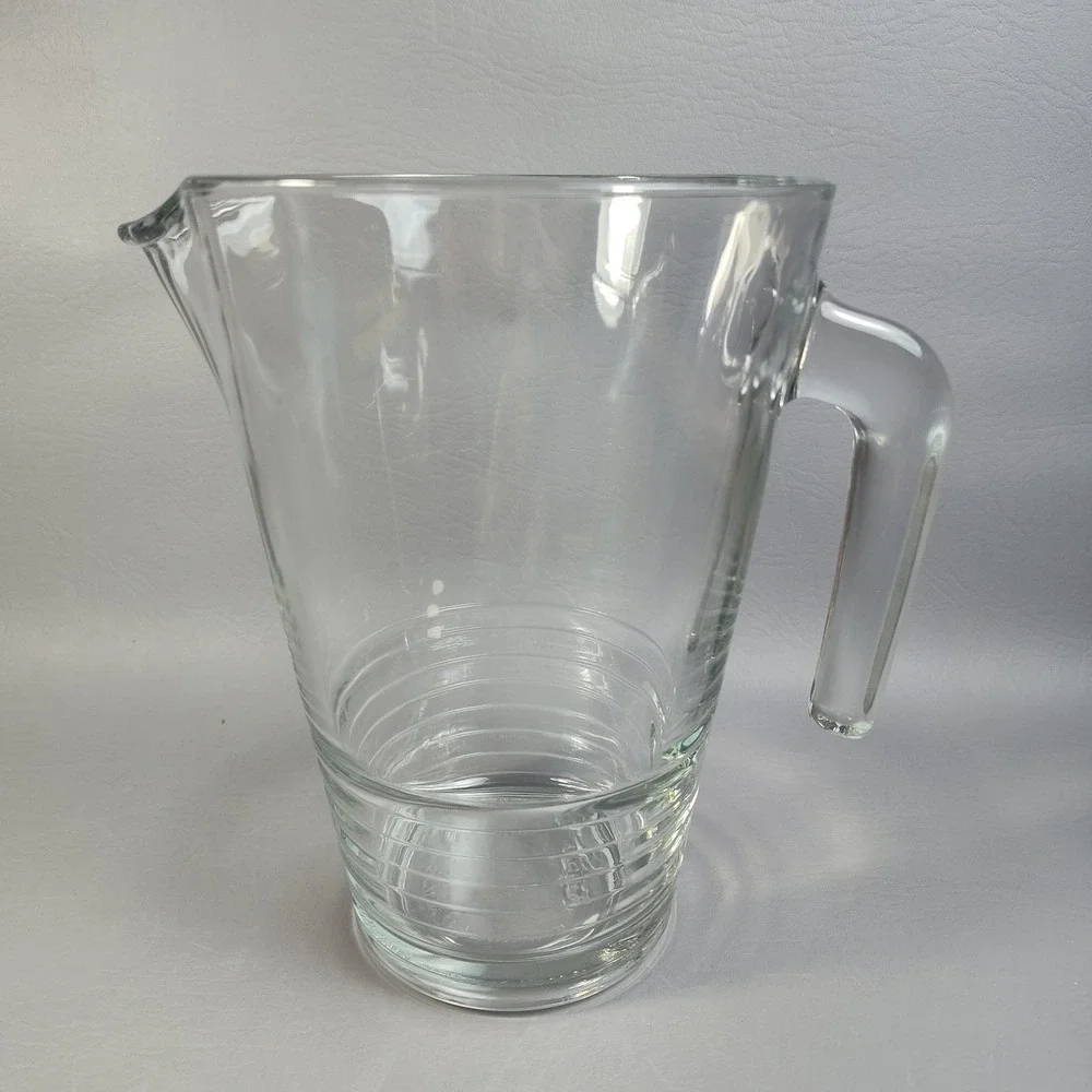 Vtg IKEA Vanlig‎ Glass Pitcher Italy 10288 Design By Henrik Preutz 34 oz Retired